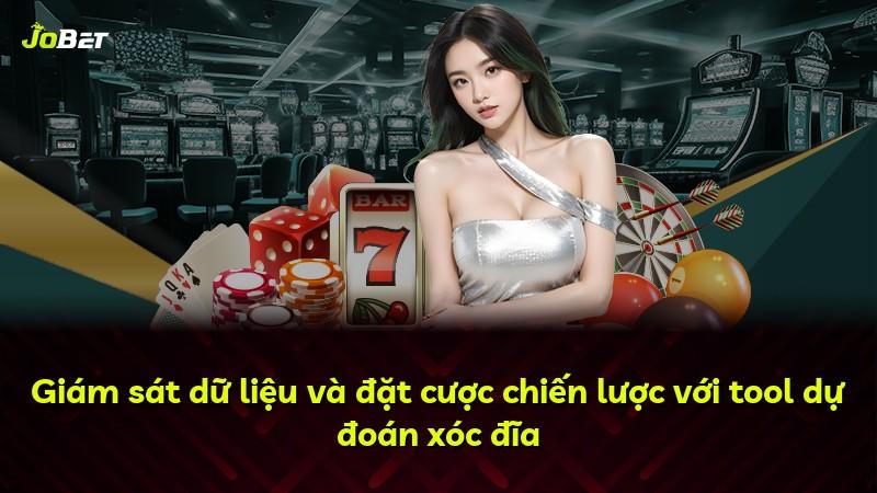 Giám sát dữ liệu và đặt cược chiến lược với tool dự đoán xóc đĩa